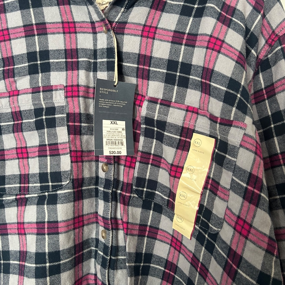 Flannel button up - Picture 3 of 3